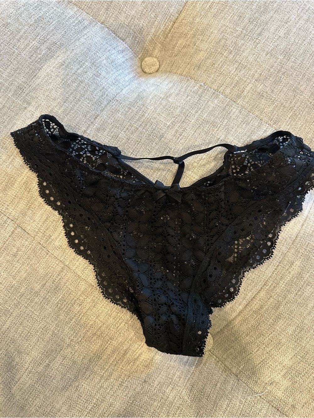Black Lacey panties